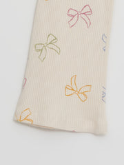 LCW baby
Ecru Printed Elastic Waist Printed Spanish Leg Baby Girl Leggings