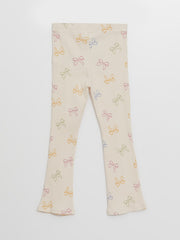 LCW baby
Ecru Printed Elastic Waist Printed Spanish Leg Baby Girl Leggings