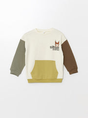 LCW baby
Light Beige Crew Neck Long Sleeve Printed Baby Boy Sweatshirt