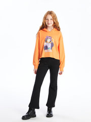 LCW Kids
Orange Hooded Girl Sweatshirt