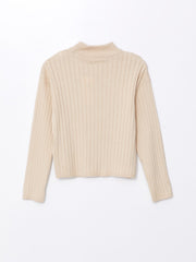 LCW Kids
Light Beige Half Turtleneck Girl Sweater and Trousers