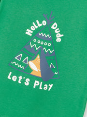 LCW baby
Green Crew Neck Long Sleeve Printed Baby Boy T-Shirt