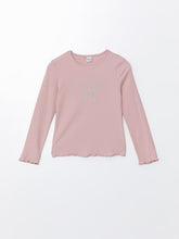 LCW Kids
Light Rose Crew Neck Embroidered Long Sleeve Girls Crop T-Shirt