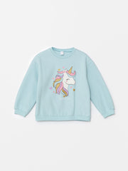 LCW baby
Cream Color Crew Neck Printed Baby Girl Sweatshirt