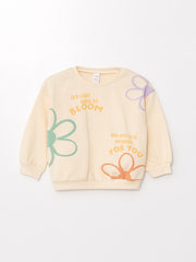 LCW baby
Cream Color Crew Neck Printed Baby Girl Sweatshirt