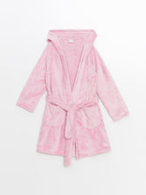 Lcw Kids Pink Hooded Girl Dressing Gown