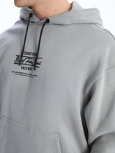 Xside Long Sleeve Printed Men Thick Hoodie