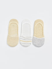 LCW ECO
Light Yellow Melange Striped Women's Ballerina Socks 3-Pack
