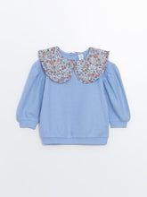 LC WAIKIKI Baby Collar Floral Girls Sweatshirt