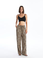 LCW Vision
Brown Printed Elastic Waist Leopard Patterned Women's Trousers