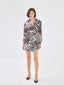 LCW Vision
Black Printed Shirt Collar Patterned Women's Dress