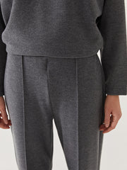 Lcw Comfort Anthracite Elastic Waist Women'S Tracksuit Bottoms