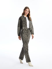 LCW Modest
Camel Hair Printed Leopard Patterned Straight Fit Women's Jeans