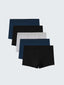 LCW Kids Black Basic Boys Boxer 5-Pack
