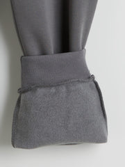 Xside Black Slim Fit Men Thick Jogger Sweatpants