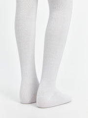 LCW Kids White Girls Tights 3-Pack