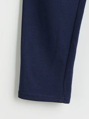 LCW Kids Blue Comfortable Fit Elastic Waist BoyS Tracksuit Bottoms