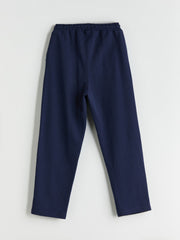 LCW Kids Blue Comfortable Fit Elastic Waist BoyS Tracksuit Bottoms