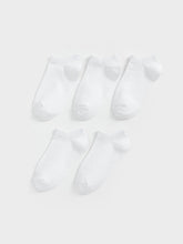 LCW Kids White Basic Boys Ankle Socks 5-Pack