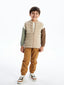 LCW Kids Crew Neck Boys Zipped Waistcoat