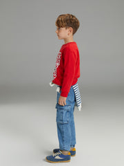 LCW Kids Elastic Waist Boys Jogger Jeans