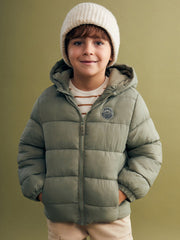 LCW Kids Khaki Hooded Boys Puffer Jacket