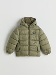 LCW Kids Khaki Hooded Boys Puffer Jacket