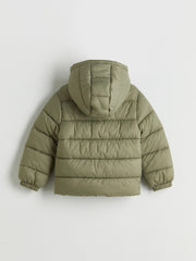 LCW Kids Khaki Hooded Boys Puffer Jacket