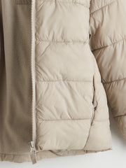 LCW Kids Khaki Hooded Boys Puffer Jacket