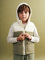 LCW Kids Beige Hooded BoyS Vest