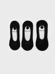 LCW Dream Black Ribbon Detailed Women Ballerina Socks 3-Pack