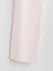 LCW Kids White Shirt Collar Girls Pajama Set