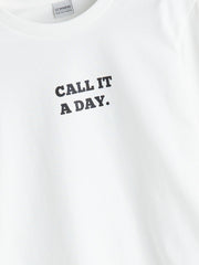 LCW Kids Black Crew Neck Boys T-Shirt