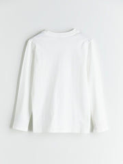 LCW Kids Black Crew Neck Boys T-Shirt