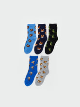 LCW Kids Mixed Patterned Boys Ankle Socks 5-Pack
