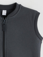 LCW Kids Green College Collar Boys Vest