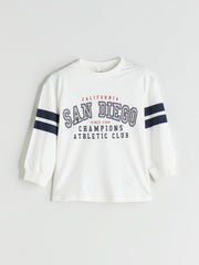 LCW Kids Ecru Crew Neck Boys T-Shirt 2-Pack