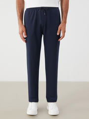 LCW Classic Black Plus Size Standard Fit Men Tracksuit Bottoms