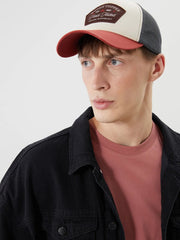 LCW Accessories Beige Embroidered Men Cap Hat