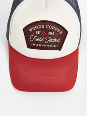 LCW Accessories Beige Embroidered Men Cap Hat