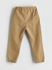 LCW Kids Black Elastic Waist Boy Jogger Pants