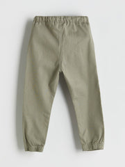 LCW Kids Black Elastic Waist Boy Jogger Pants