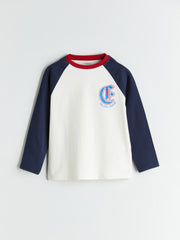 LCW Kids Ecru Crew Neck Boys T-Shirt 2-Pack