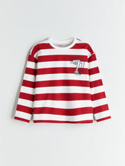 LCW Kids Ecru Crew Neck Boys T-Shirt 2-Pack