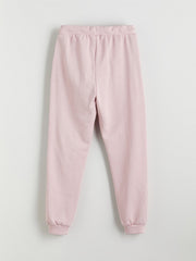 LCW Kids Blue Elastic Waist Girls Jogger Tracksuit Bottoms