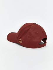 LCW Accessories Brown La Embroidered Men Cap Hat