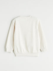 LCW Kids Orange Crew Neck Printed Boys Sweatshirt 2-Pack