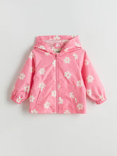 LCW Kids Pink Hooded Girl Raincoat