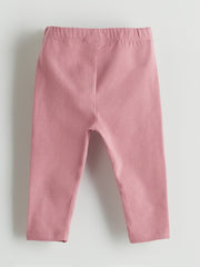 LCW Baby Ecru Crew Neck Baby Girl Blouse And Tights 2-Pack