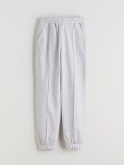 LCW Kids Elastic Waist Girl Jogger Sweatpants